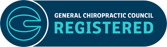 general chiropractic council registred logo small