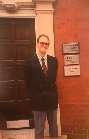 Local chiropractor Jeff Shurr opens local chiropractic clinic in Lostock Hall 1989 
